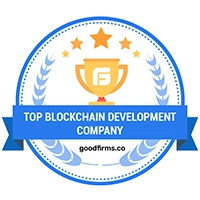 Goodfirms - Top Blockchain Development Company Award