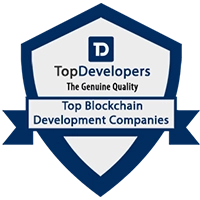 Topdevelopers.co - Top Blockchain Development Company Award