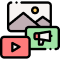 sharing content web-wallet-icons