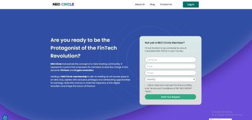 Myneocircle product screenshot