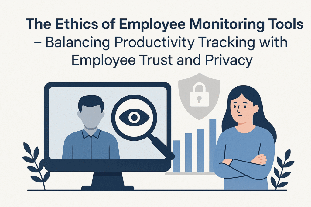 The Ethics of Employee Monitoring Tools – Balancing Productivity Tracking with Employee Trust and Privacy