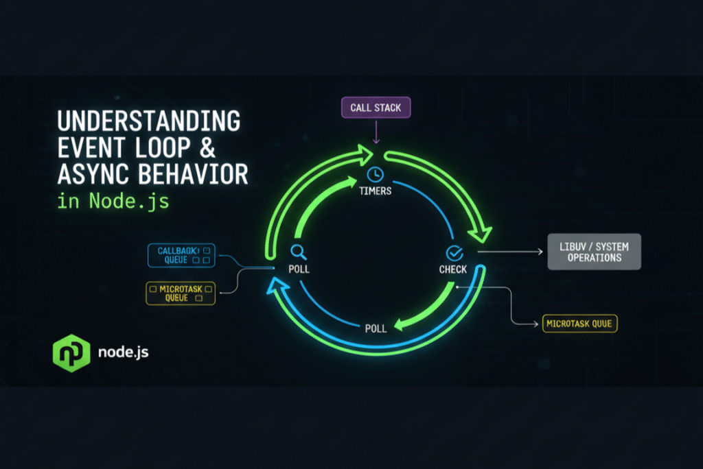 Understanding Event Loop & Async Behavior in Node.js